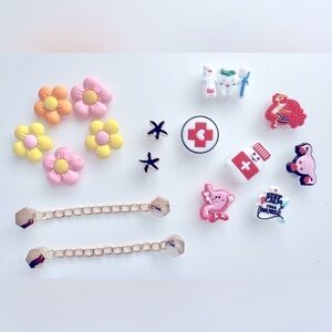16 Assorted Shoes Charms for Crocs - NWOT